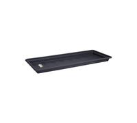 ELHO Soucoupe pour jardiniere Green Basics 60 - Vivre noir - Exterieur - XXL - O 54.9 x H 4.6 cm