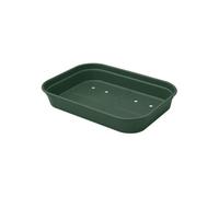 Elho Green Basics Plateau De Culture 36 - Accessoires pour Intérieur, Extérieur, Culture & Récolte - Ø 36.0 x H 6.3 cm - Vert/Leaf Green