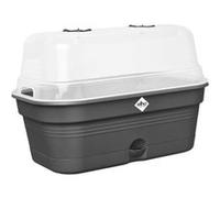 ELHO Green Basics Plateau De Culture Allin1 L - Noir - L 39 x B 23 x H 15 cm - culture et récolte - 100% recyclé Noir G