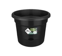 Elho Green Basics Pot À Tomate 33 - Pot De Fleurs pour Extérieur & Récolte - Ø 33.5 x H 26.0 cm - Noir/Living Noir