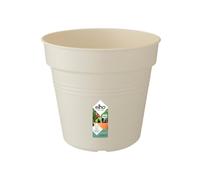 Elho Green Basics Pot De Culture 13 - Pot De Fleurs pour Intérieur, Extérieur, Culture & Récolte - Ø 13.1 x H 12.0 cm - Blanc/Coton Blanc