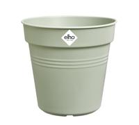 Elho Green Basics Pot De Culture 13 - Pot De Fleurs pour Intérieur, Extérieur, Culture & Récolte - Ø 13.1 x H 12.0 cm - Vert/Vert Pierre