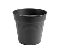 Elho Green Basics Pot De Culture 21 - Growpot pour Intérieur, Extérieur, Culture & Récolte - Ø 21.0 x H 19.3 cm - Noir/Living Noir
