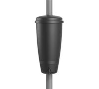 Elho Green Basics Rain Catcher 33 - Récupérateur D’Eau De Pluie pour Balcon & Extérieur - Ø 33.5 x H 73.5 cm - Noir/Living Noir