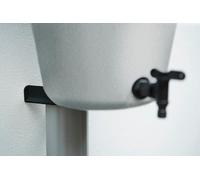 Elho Green Basics Rain Catcher 33 - Récupérateur D’Eau De Pluie pour Balcon & Extérieur - Ø 33.5 x H 73.5 cm - Gris/Living Ciment