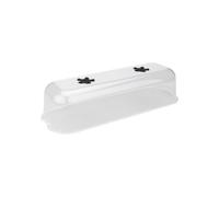 Elho Green Basics Serre De Culture 50 - Accessoires pour Intérieur, Extérieur, Culture & Récolte - Ø 51.0 x H 12.7 cm - Transparent/Transparent