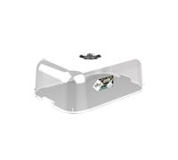 Elho Green Basics Serre De Culture M - Transparent | L 25.5 x W 35.8 x H 12.9 cm | Convient pour une Utilisation Intérieure et Extérieure
