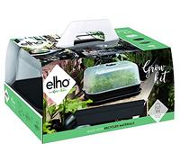 Elho Green Basics Set De Culture Allin1 40 - Growpot pour Intérieur & Extérieur - Ø 40.0 x H 19.9 cm - Noir/Living Noir