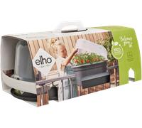 Elho Balconnière GB Set de Cult L 55 x B 28,5 x H 25 cm 100% recyclé Living Noir