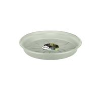 Elho Green Basics Soucoupe 14 - Soucoupe pour Intérieur, Extérieur, Culture & Récolte - Ø 13.5 x H 1.8 cm - Vert/Stone Green