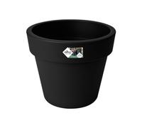 Elho Green Basics Top Planter 47 - Pot De Fleurs pour Extérieur - Ø 47.0 x H 40.0 cm - Noir/Living Noir