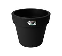 Elho Green Basics Top Planter 47cm Pot de Fleur - Living Noir