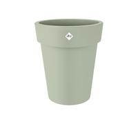 Elho Green Basics Top Planter Haut 35 - Pot De Fleurs pour Extérieur - Ø 34.5 x H 41.0 cm - Vert/Stone Green