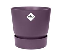 Elho Greenville Rond 14cm Pot de Fleur - Vintage Prune