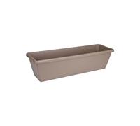 Jardinière Rectangulaire Barcelona Xl - 60 Cm - Taupe - Elho Gris