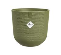 Elho Jazz Rond 30cm Pot de Fleurs - May Green | Ø 29.5 x H 27.5 cm | Convient à l’intérieur | Plastique 100% recyclé