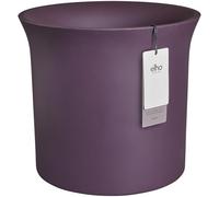 Elho June Tulip 40 - Pot de Fleur - Interieur & Extérieur - Plastique 100% Recyclé - Ø 39 x H 39 cm - Violet/Vintage Prune