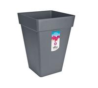 elho loft urbain Carré Haut 30 Cache-pot - anthracite