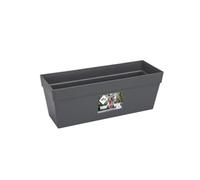 Elho Balconnière Loft Urban 50 – pour balcon & extérieur – Ø 49,3 x H 18,0 cm – Noir/Anthracite