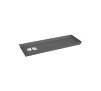 Elho Loft Urban Balconnière Soucoupe 50 - Soucoupe pour Extérieur - Ø 47.3 x H 2.6 cm - Noir/Anthracite