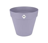 Elho Pot de fleurs Loft Urban Rond 30 – Plastique 100% recyclé – Extérieur – Ø28,5×H26 cm – Violet