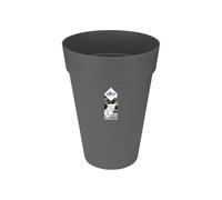 Elho Loft Urban Rond Haut 35 - Pot De Fleurs pour Extérieur - Ø 33.5 x H 45.3 cm - Noir/Anthracite