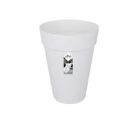 Elho Pot de fleurs Rond Loft Urban Ø 34 x 45,6 cm - 23 l - Blanc