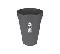 Elho Pot de fleurs pour extérieur Loft Urban Rond Haut 42 Ø 42 x H 56 cm Noir/Anthracite