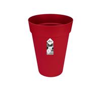 Elho Loft Urban Rond Haut 42 - Pot De Fleurs pour Extérieur - Ø 42.0 x H 56.0 cm - Rouge/Fruits Rouges