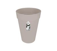 Elho loft Urban Rond Haut 42cm Pot de Fleurs - Gris Chaud