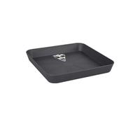 Elho Loft Urban Soucoupe Carrée 28 - Soucoupe pour Extérieur - Ø 27.5 x H 3.8 cm - Noir/Anthracite