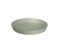 Elho Loft Urban Soucoupe Ronde 24 - Soucoupe pour Extérieur - Ø 24.4 x H 3.4 cm - Vert/Thyme Green