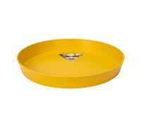 Elho Loft Urban Soucoupe Ronde 28 - Soucoupe pour Extérieur - Ø 27.5 x H 3.5 cm - Jaune/Ocre