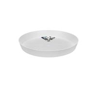 Elho Loft Urban Soucoupe Ronde 28 - Soucoupe pour Extérieur - Ø 27.5 x H 3.5 cm - Blanc/Blanc Soie