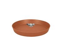Elho Loft Urban Soucoupe Ronde 30 - Soucoupe pour Extérieur - Ø 30.2 x H 4.1 cm - Marron/Terre Cuite