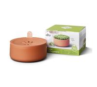 Elho Magic Microgreens 17 - Pot De Fleurs pour Culture & Récolte - Ø 16.8 x H 7.1 cm - Marron/Terra Caramel