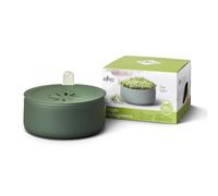 Elho Pot de fleurs Magic Microgreens 17 – pour culture & récolte Ø 16.8 x H 7.1 cm Vert