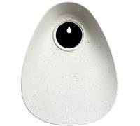 Elho Nichoir oiseaux Essential 18 cm - Extérieur - Plastique 100% recyclé - Gris/Gris fibreux