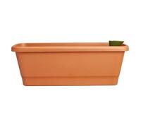 Elho Noa Balconniere L - Marron - L 65 X B 20 X H 18 Cm - Balconextérieur - 100% Recyclé