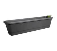 elho® Noa balconnière Living Black noir 78 cm avec système d'arrosage - plastique
