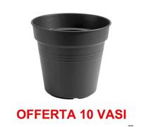 ELHO OFFERTA 10 VASO GREEN BASICS GROWPOT 27CM LIVING BLACK