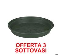 Elho Offerta 3 Sottovaso Green Basics Saucer 29cm Verde