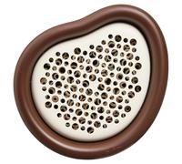 Elho Organic Bee Hotel 25cm - Hôtel pour Abeilles - Plastique 100% Recyclé - L27.4 x B16.8 x H25.4 cm - Marron/Marron Châtaigne