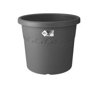 elho planteur - algarve cilindro roues 48cm anthracite - 48 x 48 x 40.2 cm