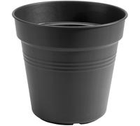Elho Pot de culture Green Basics 24 – Ø 24 x H 22,1 cm – Intérieur et Extérieur – Living Noir