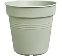 elho Green Basics Pot de Culture 15 - Pot de Fleurs pour Culture et récolte - Diamètre : 15 cm - Hauteur : 13,9 cm - Vert/Vert Pierre