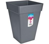 Elho Loft Urban Bac à fleurs Carré Haut 30 - Noir - Ø 29 x H 41 cm - extérieur - 100% recyclé
