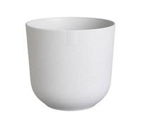 Elho Pot De Fleur - Jazz Rond - Blanc - L 35 X B 34.5 X H 32 Cm - Intérieur - 100% Recy lanc