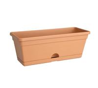 Pot De Fleurs - Elho - Fioriera Green Basics Trough Mini 30cm - Plastique - Marron - Rectangulaire Multicolore