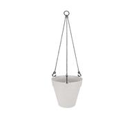Elho Pot De Fleurs À Suspendre Loft Urban - 20 Cm - Gris Chaud Multicolore